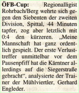 Volksblatt im August 1997