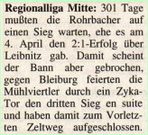 Volksblatt, April 1998