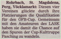 OÖ Nachrichten, Juni 2001