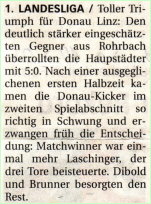 Rundschau, Mai 2003