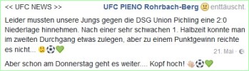 UFC-Facebook-Seite, 21.05.2016