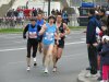 Franz Springer (ganz links), Zweiter im Halbmarathon