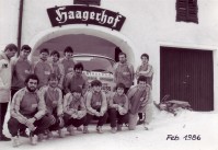 - Union Rohrbach/Berg - Trainingslager der Ersten - Haagerhof in Aigen/Schlägl (Februar 1986) -