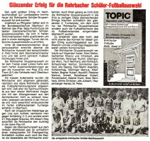 Rohrbacher Notizen, Nr. 61, Juli 1988