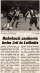 20. Runde: SV Leibnitz - EKS Rohrbach/Berg (Volksblatt)