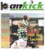 Titelblatt des ankick (Nr. 18 / 78) - Kopfballduell u.a. vmtl. mit Rene Beham & Christian Stallinger.