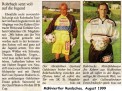 Rundschau, August 1999