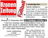 Kronen Zeitung & OÖN-Fußball, 14.09.2015
