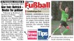 Kronen Zeitung, 21.09.15 / OÖN-Fußball, 21.09.15 / Tips, 23.09.15