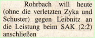 Volksblatt, April 1998